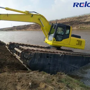Earthmoving Machinery Amphibious Swamp Buggy Excavator With Dredging Pump thumbnail-2