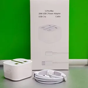 Home Mobile Phone Charger Power Adapter Fast Charger USB Type C PD 20W Charger for Iphone 11 12 thumbnail-1