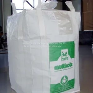 100% Virgin Moisture Proof Polypropylene PP Woven Jumbo FIBC Supply Bag With Company Wholesale Price thumbnail-1