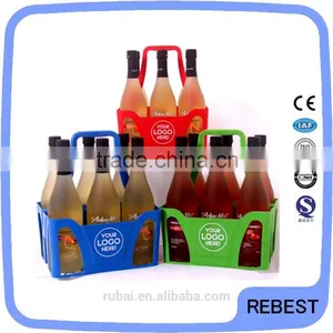Unbreakable Plastic Beer Carrier Basket thumbnail-1