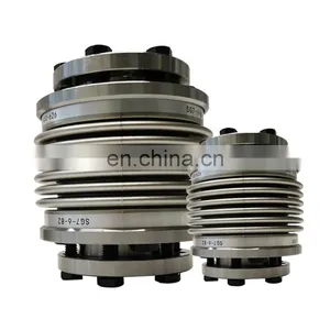 Bellow Type Flexible Coupling Motor Coupling Cnc Shaft Coupling in Stainless Steel thumbnail-2