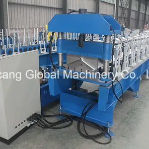 GI PPGI Ridge Cap Roofing Sheet Roll Forming Machine Ridge Top Making Machine thumbnail-2