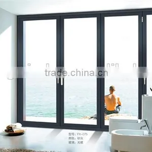 Fashion Design Soundproof Aluminum Folding Interior Door for Balcony thumbnail-1