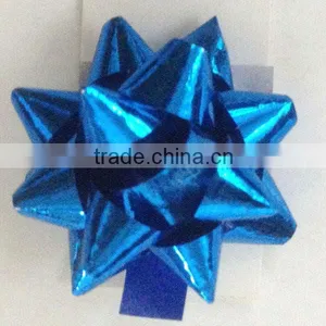 2015 Wholesale Christmas Decoration Star Bows With One Pcs on Paper Card thumbnail-4
