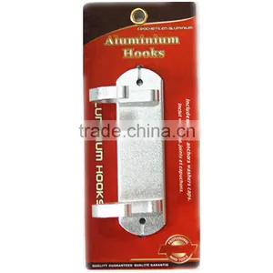Utility Steel Metal Hooks Aluminium Hook Screws & Plastic Expanding Bolt Included thumbnail-1