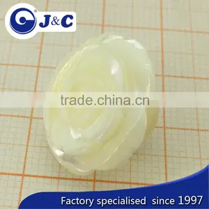 Customized Natural Sea Shell ,mother of Pearl Rose Brooch thumbnail-2