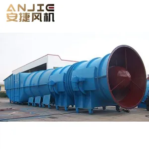 FBCDZNo13(2x37kw) Extractable Main Ventilator Mining Ground Explosion-proof Negative Pressure Counter-rotating Extractor Main Fan Machine thumbnail-2