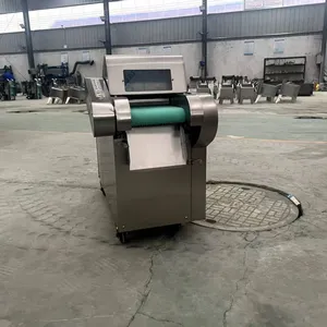 Commercial Grade 304 Stainless Steel Vegetable Cutting Machine With 2HP Motor thumbnail-2