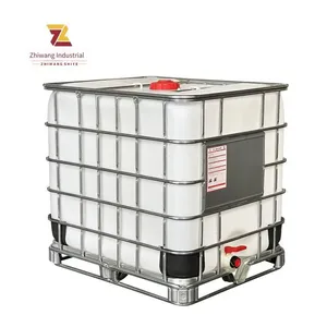 Eshan 1000l Chemical Tonne Barrel - Plastic Packaging Container Resistant to Acid and Alkali Liquid Corrosion With Galvanized Steel Frame (ibc Tonne Barrel) thumbnail-1