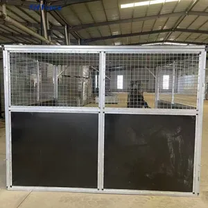 Australia New Zealand Standard Popular Sale 12 ft Long Horse Stable Horse Stall Horse Barn With Roof thumbnail-2