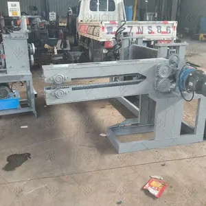 Bitumen Barrel Cutting Machine Metal Drum Flattening Machine thumbnail-5