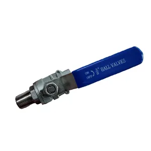 Ball Valve Forged Steel High-Pressure Gas Valve Anti-Corrosion thumbnail-1
