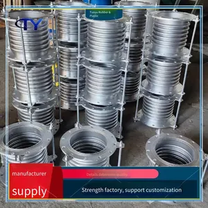 Tube Expansion Joints, Custom-made Metal Compensators for the Construction Industry, Flue and Air Duct Expansion Joints thumbnail-2