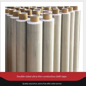 0.05 Conductive Fabric Tape, Single-sided or Double-sided, Ultra-thin Emi Shielding Tape, Imported Substrate Coating Factory thumbnail-3