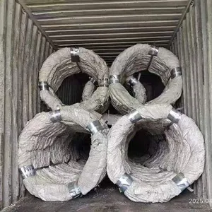 Galvanized PVC Stainless Steel Concertina Razor Blade Barbed Wire Bto-22 Bto-60 Cbt-65 Fencing Wire Price thumbnail-1