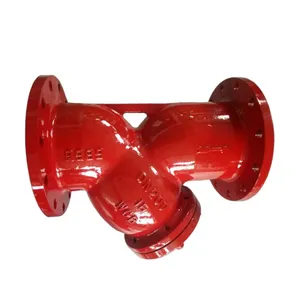 ANSI/DIN/JIS WCB 304 316 Stainless Steel Flange Y-Type Strainer Valve PN16 PN25 Industrial Water Filter thumbnail-1