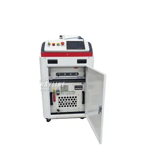 RA LC Series Cabinet Laser Cleaning Machine Water Cooled Pulse Handheld Rust Remover For Metal Steel Aluminum thumbnail-5