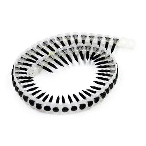 High Quality Collated Drywall Screws Yellow Zinc Fine Thread Plastic Strip With Consistent Quality Control, Factory Wholesale Price thumbnail-3