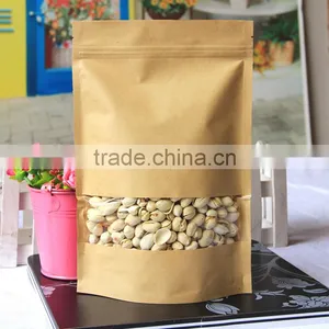 High Quality Zip Top Coffee Packaging Bags Kraft Paper Bag for Food thumbnail-2