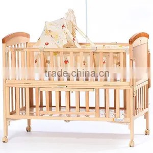Wood Baby Cradle , Christmas Crib thumbnail-1