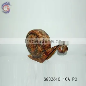 China Art Animals Ornament Garden Decoration Metal Decorative Snail for Sale thumbnail-1