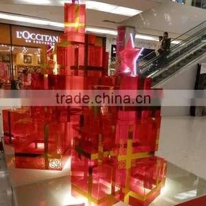 Christmas Decoration Gift Boxes Display Led Lights Decor thumbnail-1