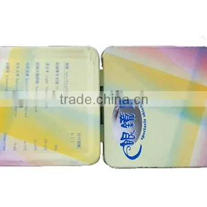 Small Hinged Lid Rectangular Tin Box for Cd/dvd thumbnail-1