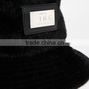 Online Shop Black Fur Russian Bucket Winter Hat thumbnail-2
