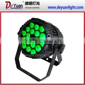 High Quality Rgbwa Led Par Can 18x10w Led Stage Light for Party Wedding Event thumbnail-2