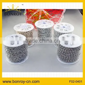 Decorative Trim Plastic Rhinestone Trimming for Dresses thumbnail-1