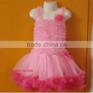 Children's Fashion Dress,popular Sleeveless Skirts for Girl, Wholesale Lacy Children Long Pettiskirts thumbnail-2