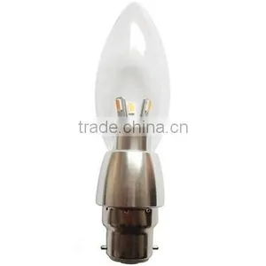 New Type Fashionable Smd5630 E27 Bulb Led Candle Light With Frosted/clear/milky Cover thumbnail-3
