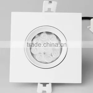 Dimmable LED Ceiling Light Square Shape 10W White/silver/nickel/chroming Color thumbnail-2
