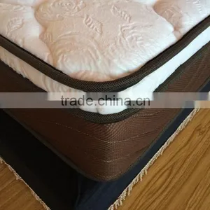 Nice Euro Pillow Top Pocket Spring Rolled in a Box for Selling thumbnail-5
