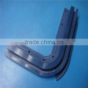 Cnc Machining High Impact Plastic Tivar1000 Uhmwpe Bending Guide Rail thumbnail-5