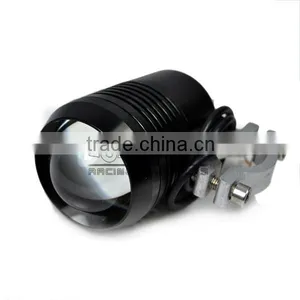 BJ-SPL-001 CNC Spotlight Fog Light Waterproof U2 Driving Flashing 10W Led Spot Light for Motorcycle thumbnail-3