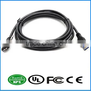 With Screw A Male to Micro B USB 3.0 Cable thumbnail-1