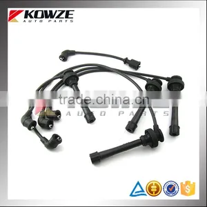 High Quality Spark Plug Wires Tension Leads Car Ignition Coil Wiring For Mitsubishi MD334036 Quality Choice thumbnail-1