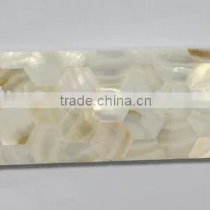 White Shell Mother of Pearl Border 75x300mm(M120) thumbnail-1