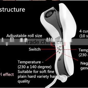 Negative Ions Magic Hair Curler LCD Display Screen Automatic Hair Device thumbnail-5