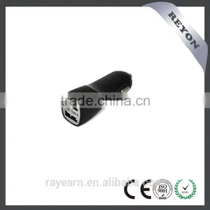 REYON Low Price High Quality Mini Dual Port Car Usb Charger Coloful Mobile Phone Charger for Apple and Samsung thumbnail-2