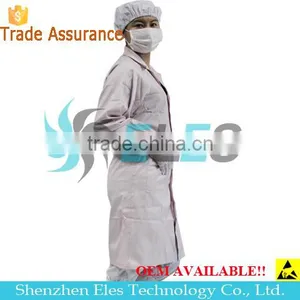 Esd Antistatic Standard Fabric Clothes Uniform Overcoat for Wholesales thumbnail-3