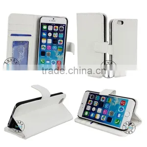for Iphone 6 Plus Leather Case, Factory Price pu Leather Folding Case thumbnail-1