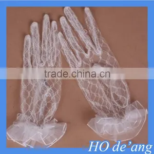 Hogift New Arrival Applique Lace Bridal Glove Wedding Accessory thumbnail-3