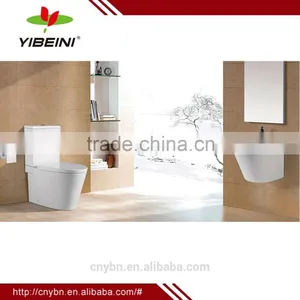 Sanitary Ware Ceramic Bathroom Design Two-piece Toilet thumbnail-1