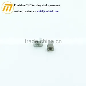 Customized CNC Machining Parts CNC Machining Steel Square Nuts thumbnail-1