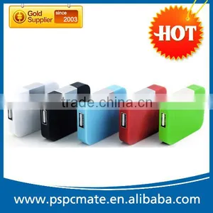 No Cable Mini Square Slim Usb 2.0 Hub 4 Port for Laptop thumbnail-4