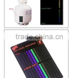 Magnetic Gas Level Indicator Gas Bottle Level Gauge BBQ Camping Hiking Home thumbnail-4