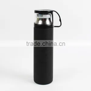 High Quality Stainless Steel Travel Mug With Easy Clean Lid, 16-Ounce, Black thumbnail-2