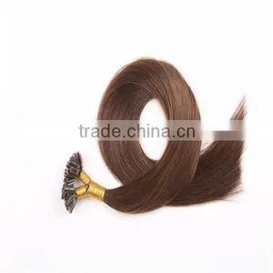 Wholesale Price Remy Italian Keratin Double Drawn Pre Bonded Hair Extension thumbnail-1